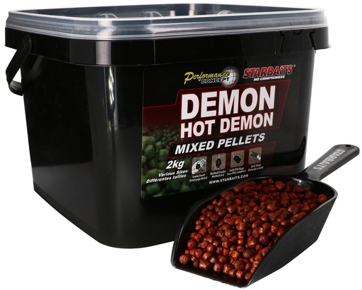 Starbaits Pelety Hot Demon Mixed 2 Kg