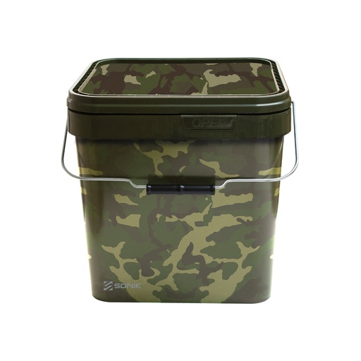 [FC0041] SONIK CAMO SQUARE BUCKET 17LTR