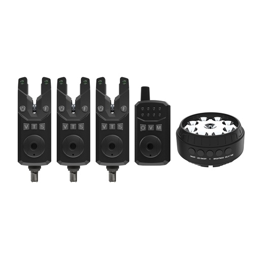 [HC0083] SONIK SKS2 ALARM SET 3+1 + BIVVY LAMP