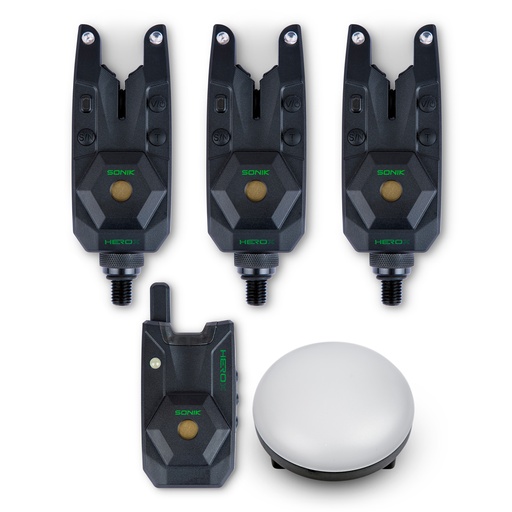[HC0101] SONIK HEROX BITE ALARM SET 3+1+BL (R G B)