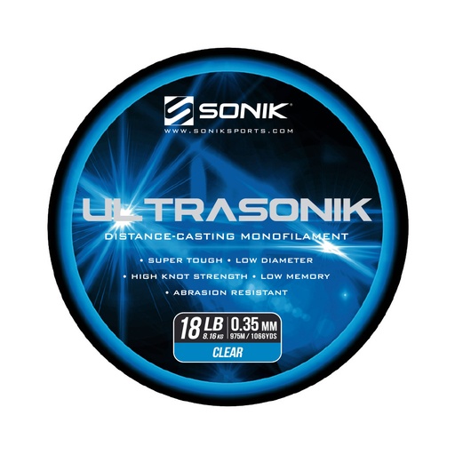 [RS0002] SONIK ULTRASONIK MONOCLR 18LB975m 0.35mm
