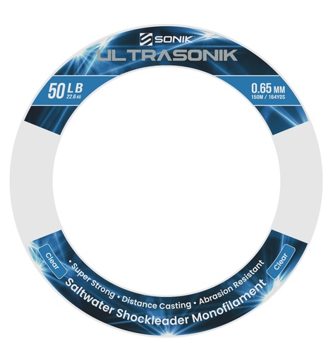 [RS0015] SONIK ULTRASONIK SHOCKCLR50LB 150m 0.65mm