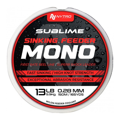 [20600010] NYTRO SUBLIME SINKING FEEDER MONO 0,16