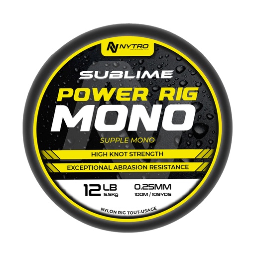 [20600028] NYTRO SUBLIME POWER RIG MONO 0,25