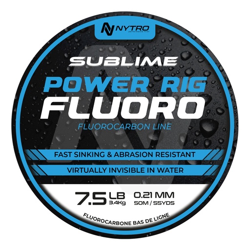 [20600036] NYTRO SUBLIME POWER RIG FLUORO 50M 0,21MM