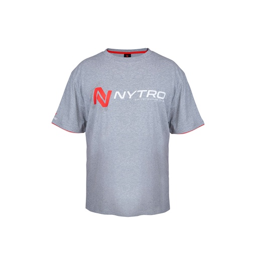 [22500046] NYTRO LIGHT MARL GREY TEE SHIRT L