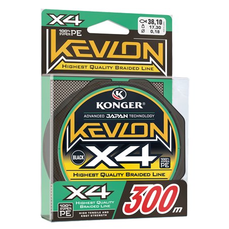 [250162014] KEVLON OLIVE GREEN X4 0,14/300