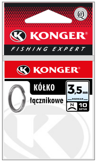 [555125010] CONNECTING RING 10mm pack of 10 pcs. KONGER