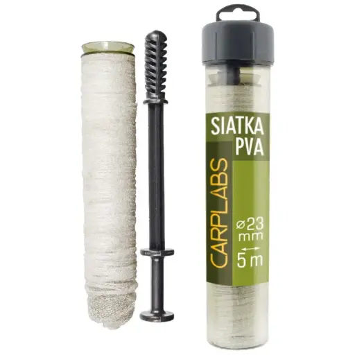 [765000092] PVA MESH CARPLABS® DIAMETER 23MM LENGTH 5M WITH FUNNEL AND PLUNGER